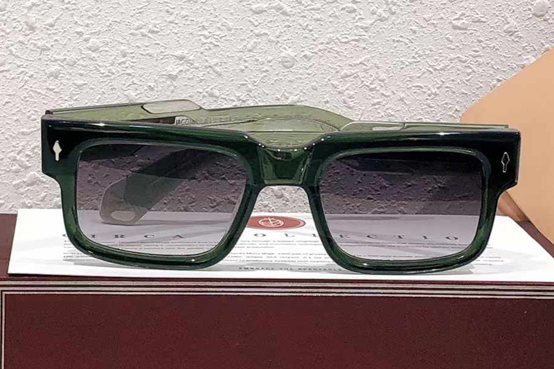 Hemmings Sunglasses Green Gradient Gray