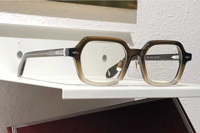 Holden Eyeglasses Brown Transparent