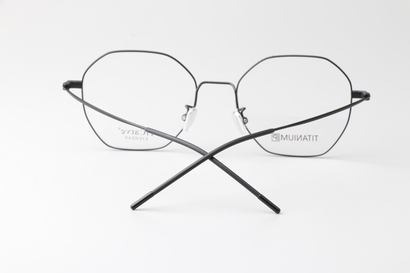 JZ8042 Eyeglasses Black