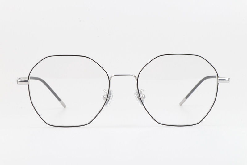 JZ8042 Eyeglasses Black Silver