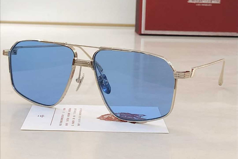 Jagger Sunglasses Silver Blue