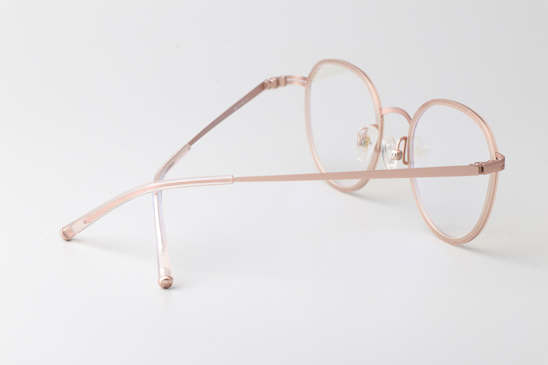 Jean Eyeglasses Rose Gold
