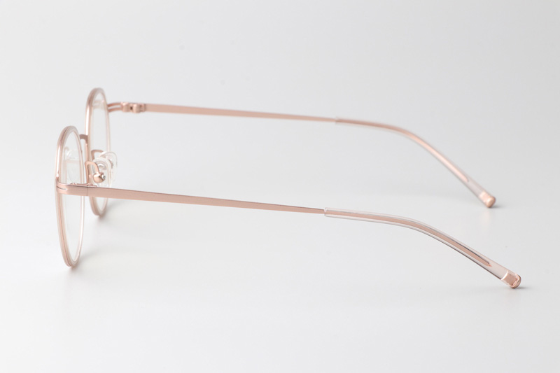 Jean Eyeglasses Rose Gold