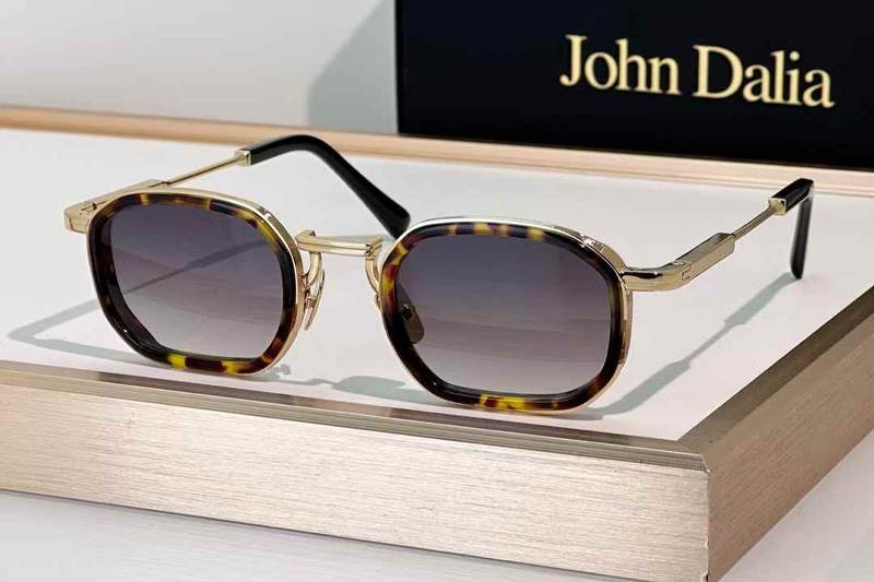 Jean Sunglasses Tortoise Gold Gradient Gray