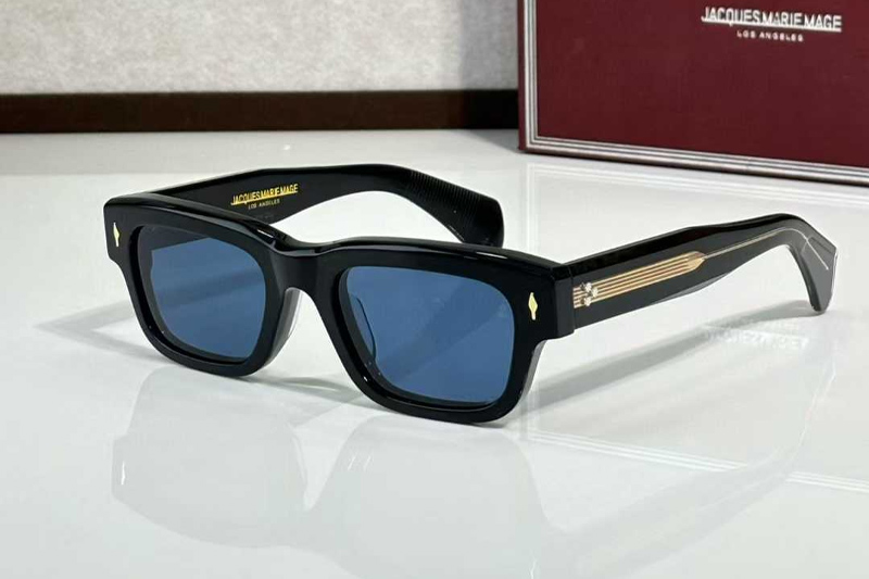 Jeff I Sunglasses Black Blue