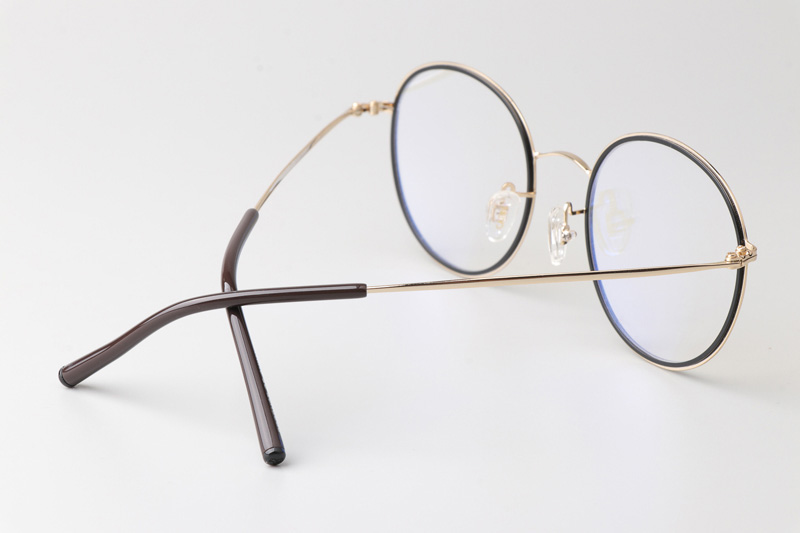 Jlle Eyeglasses Black Gold