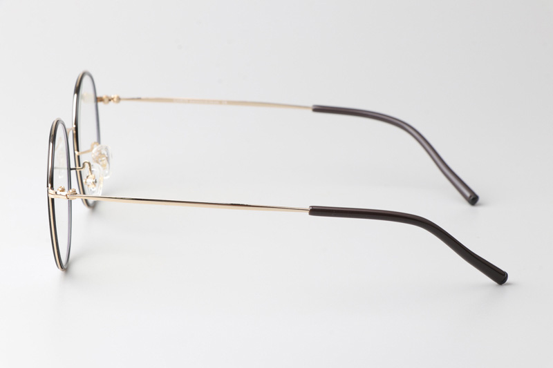 Jlle Eyeglasses Black Gold