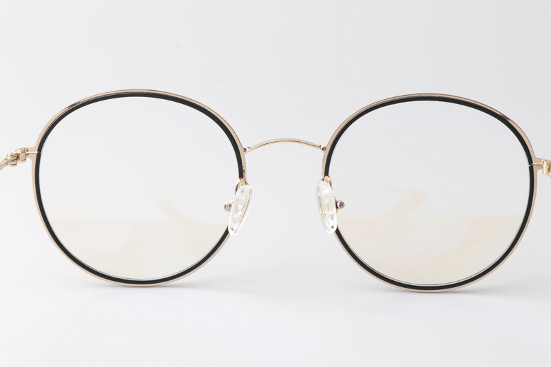 Jlle Eyeglasses Black Gold