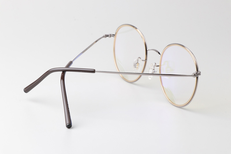 Jlle Eyeglasses Gold Silver