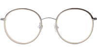 Jlle Eyeglasses Gold Silver