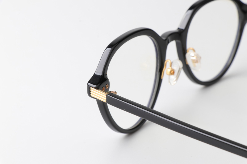 Jules Eyeglasses Black