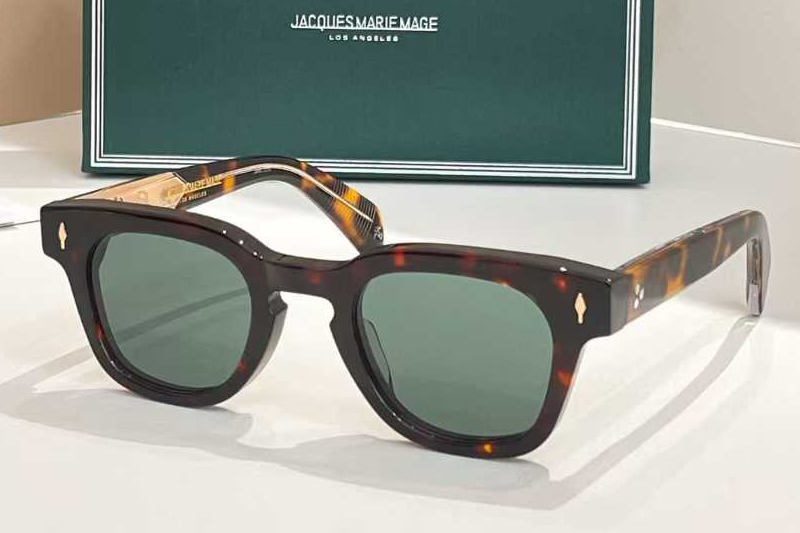 Julien Sunglasses Tortoise Green