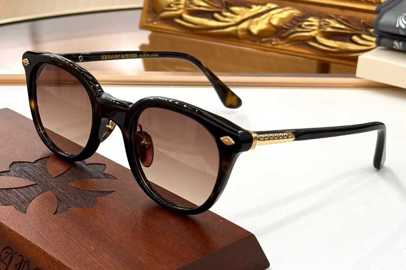 Just In-A Sunglasses Tortoise Gradient Brown