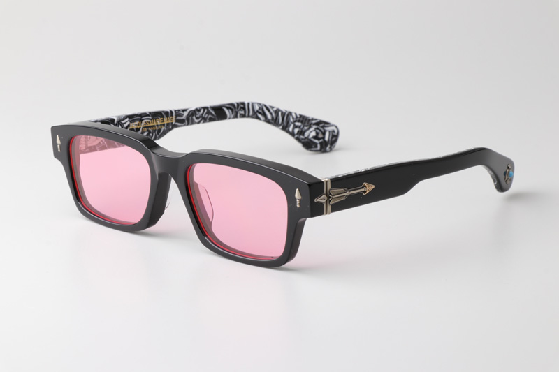 Kirwin Sunglasses Black Gray Pink