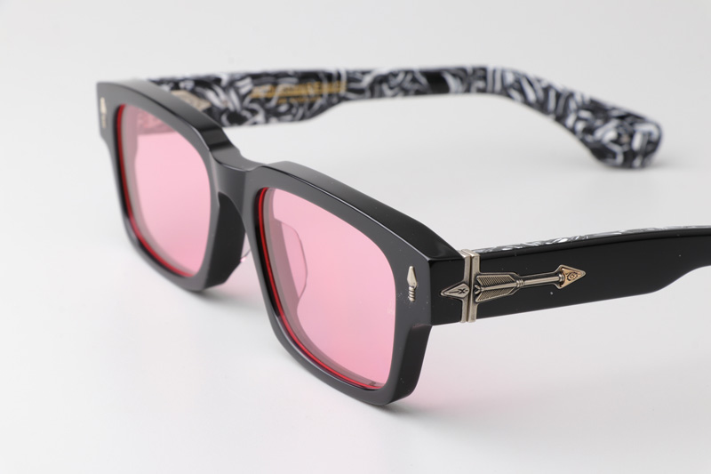 Kirwin Sunglasses Black Gray Pink