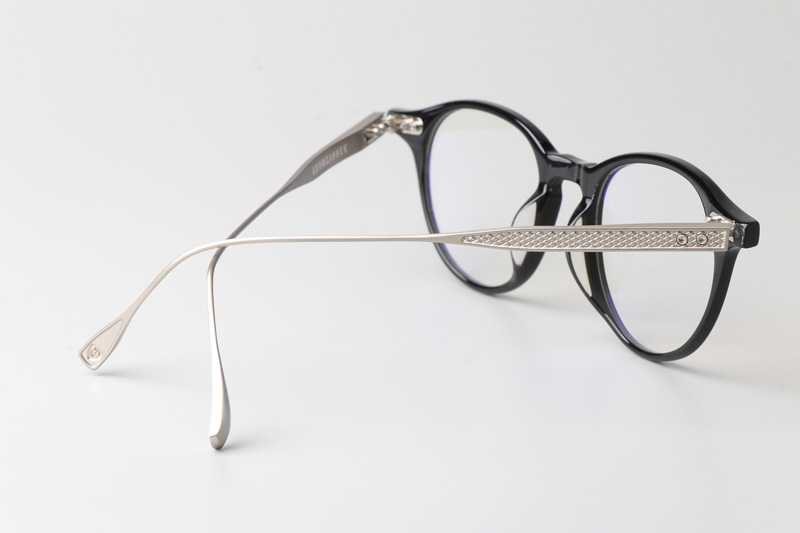 Klls0041 Eyeglasses Black Silver