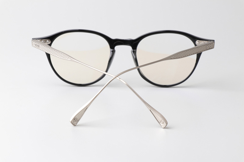 Klls0041 Eyeglasses Black Silver