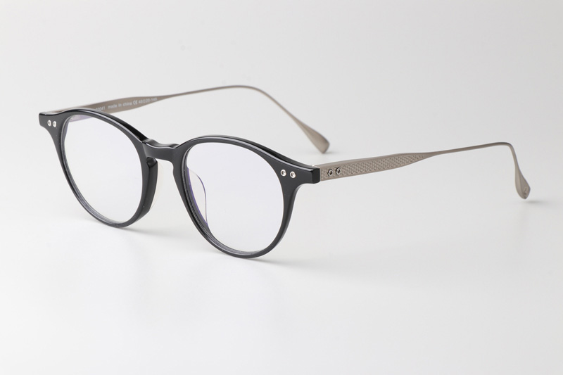 Klls0041 Eyeglasses Black Silver