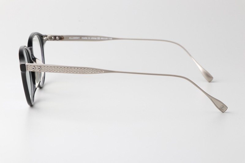 Klls0041 Eyeglasses Black Silver
