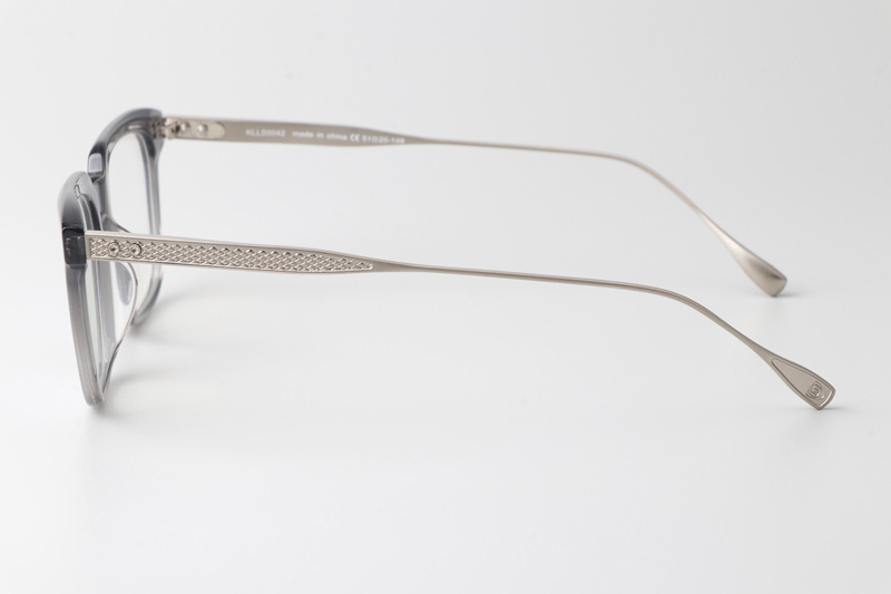 Klls0042 Eyeglasses Gray Silver