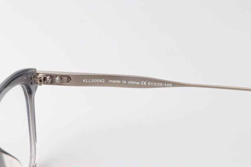 Klls0042 Eyeglasses Gray Silver