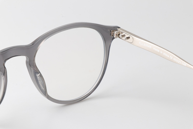 Klls0045 Eyeglasses Gray Silver