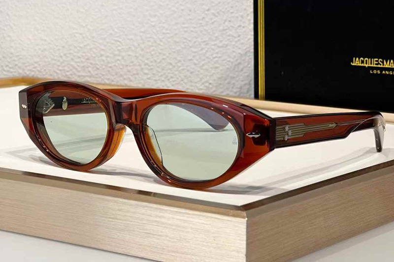 Krasner Sunglasses Red Light Green