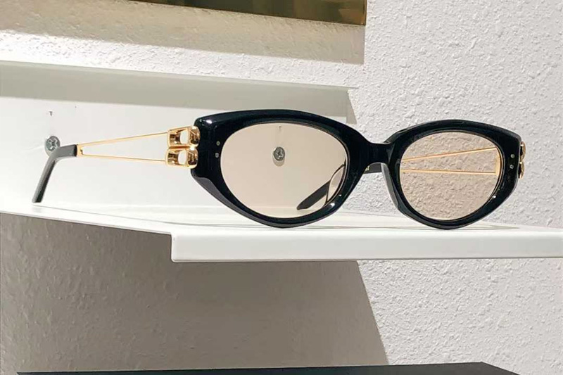 Kunst Sunglasses Black Gold Brown