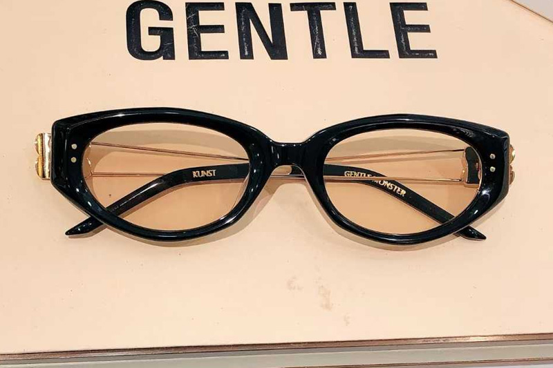 Kunst Sunglasses Black Gold Brown