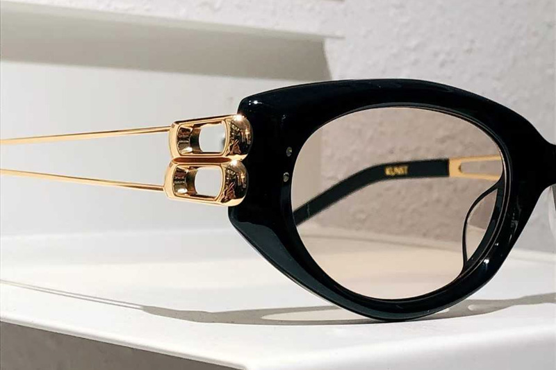 Kunst Sunglasses Black Gold Brown