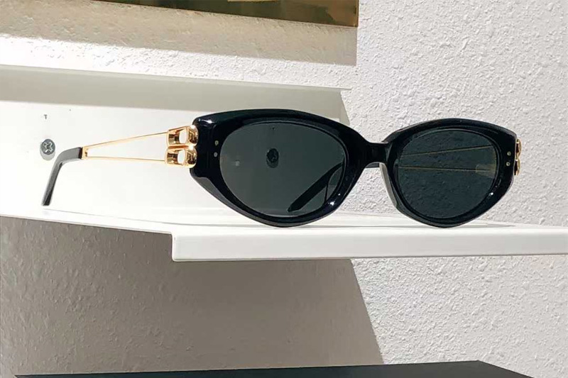 Kunst Sunglasses Black Gold Gray