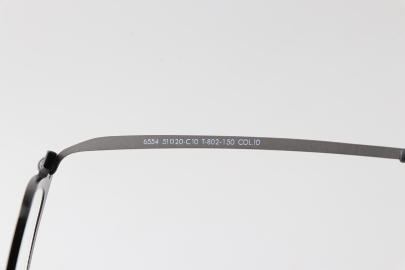 LB6554 Eyeglasses Black Gunmetal