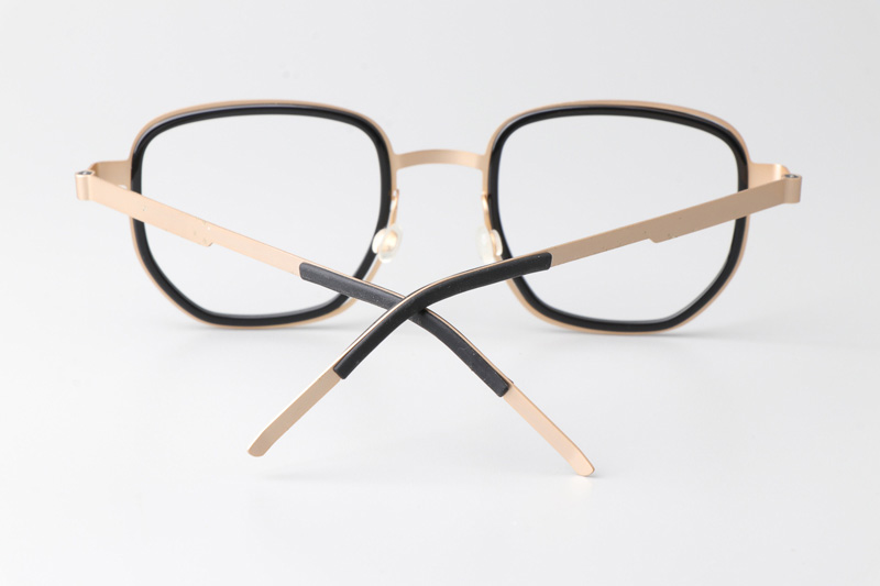 LB9758 Eyeglasses Black Gold