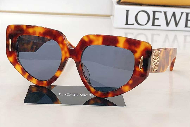 LW40155 Sunglasses Tortoise Blue