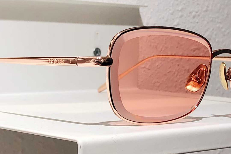 LW40159U Sunglasses Rose Gold Pink