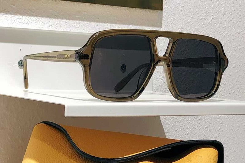 LW40161U Sunglasses Brown Gray