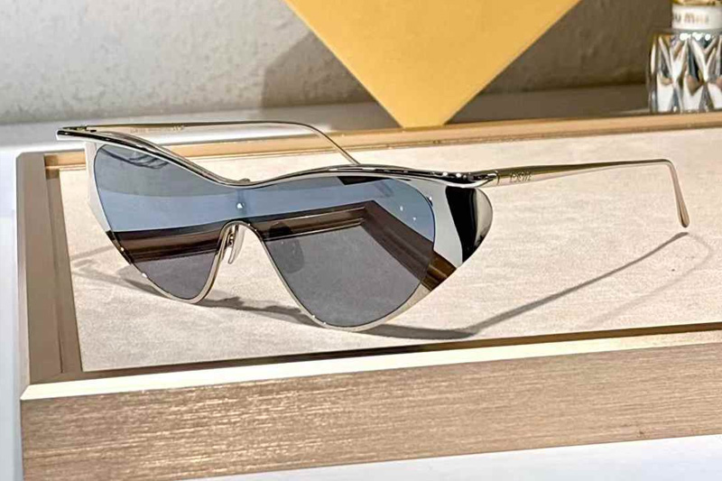 LW40165U Sunglasses Silver Mirror