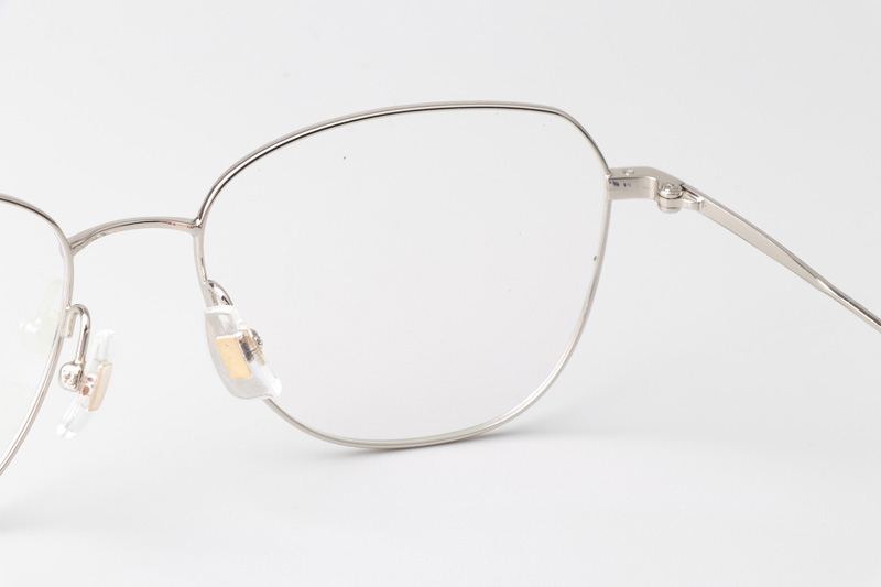 LY2002 Eyeglasses Blue Silver