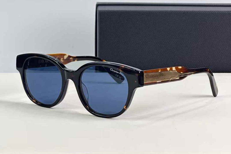 Label R1F Sunglasses Tortoise Blue