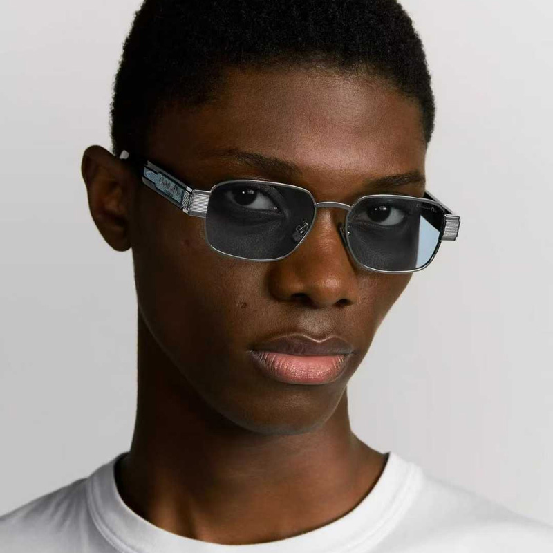 Label S2U Sunglasses White Black Blue