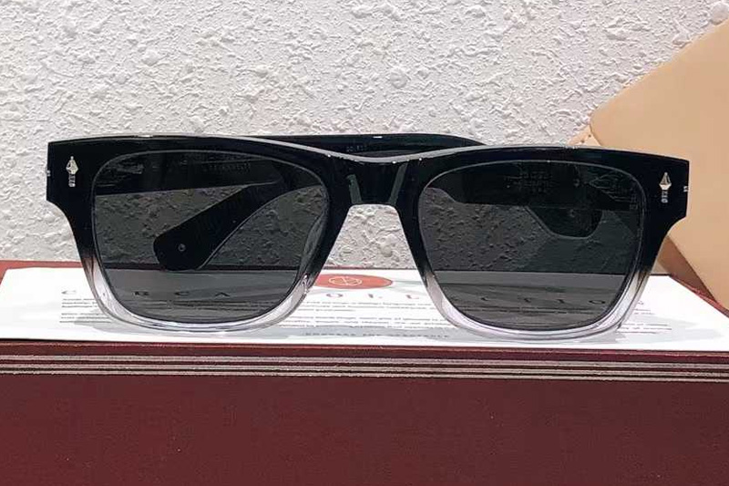 Laramie Sunglasses Black Transparent Gray