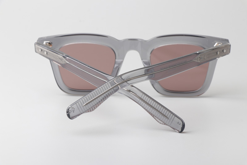 Leclair Sunglasses Gray Red