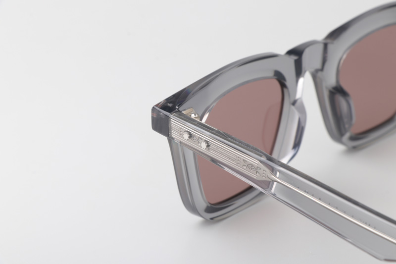 Leclair Sunglasses Gray Red