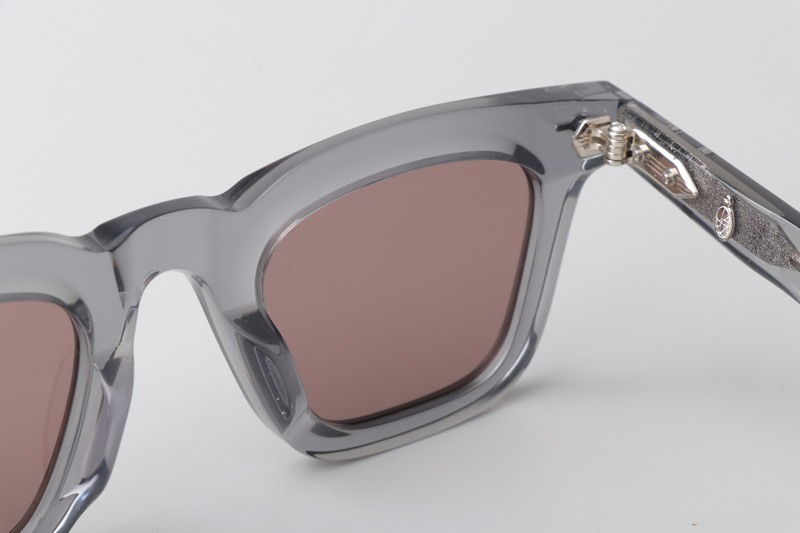 Leclair Sunglasses Gray Red