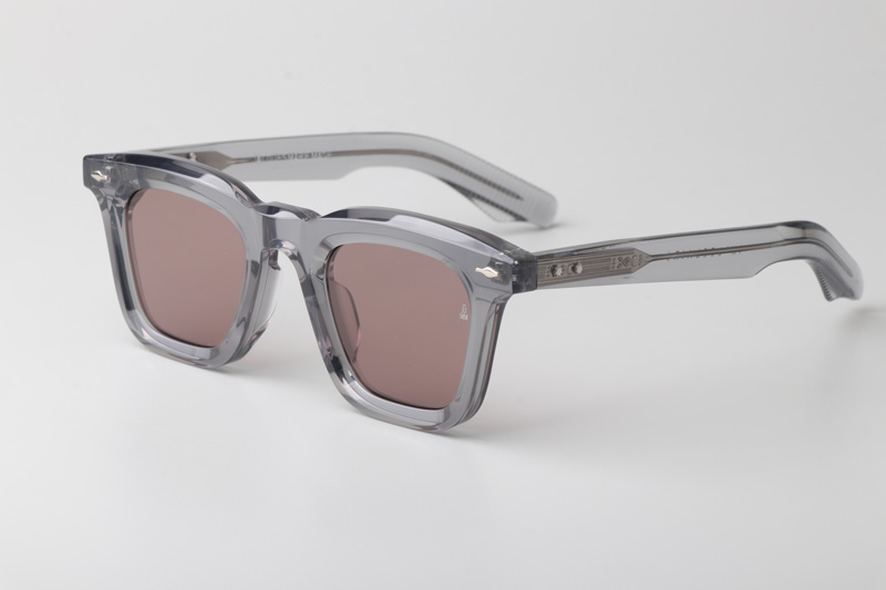 Leclair Sunglasses Gray Red