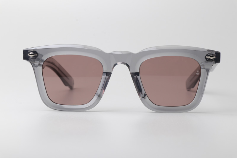 Leclair Sunglasses Gray Red