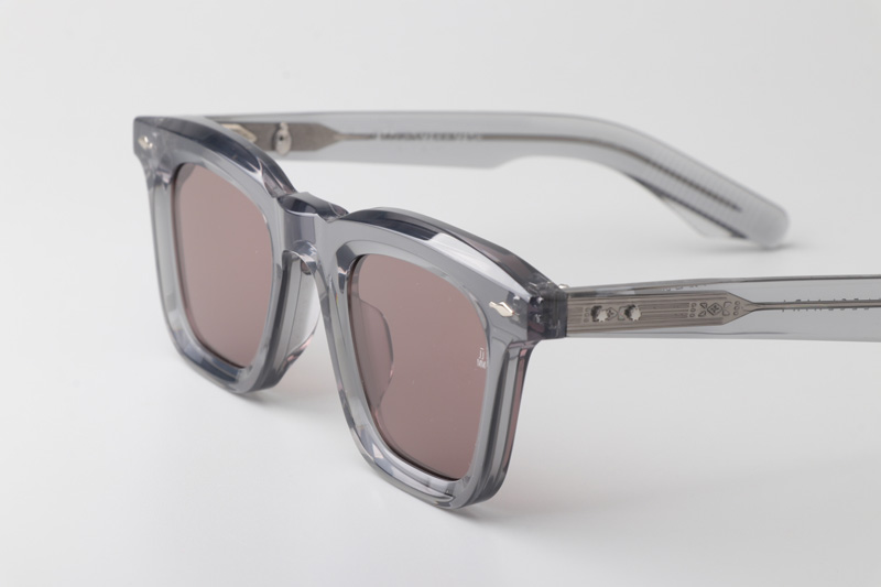 Leclair Sunglasses Gray Red