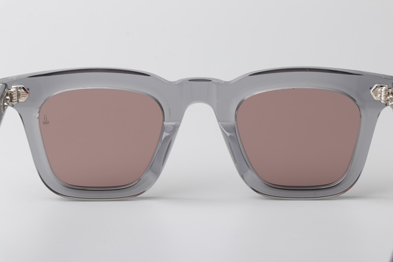 Leclair Sunglasses Gray Red