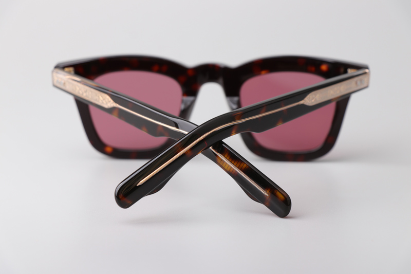 Leclair Sunglasses Tortoise Red