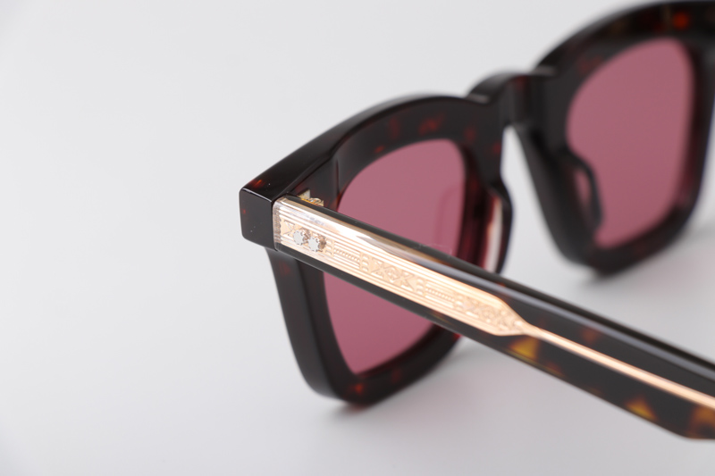 Leclair Sunglasses Tortoise Red